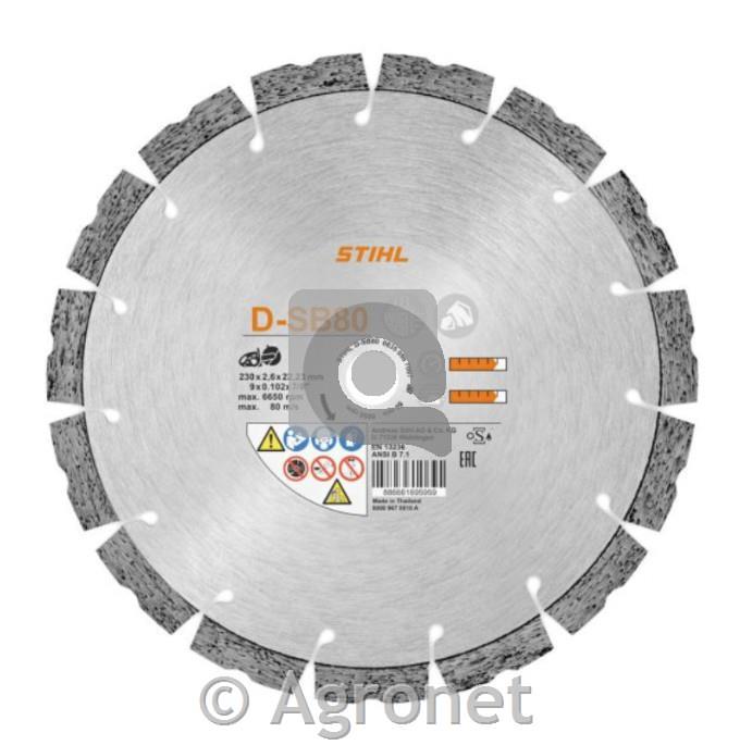 Diamantna plošča Ø 230 mm D-SB80 (TSA 230) STIHL