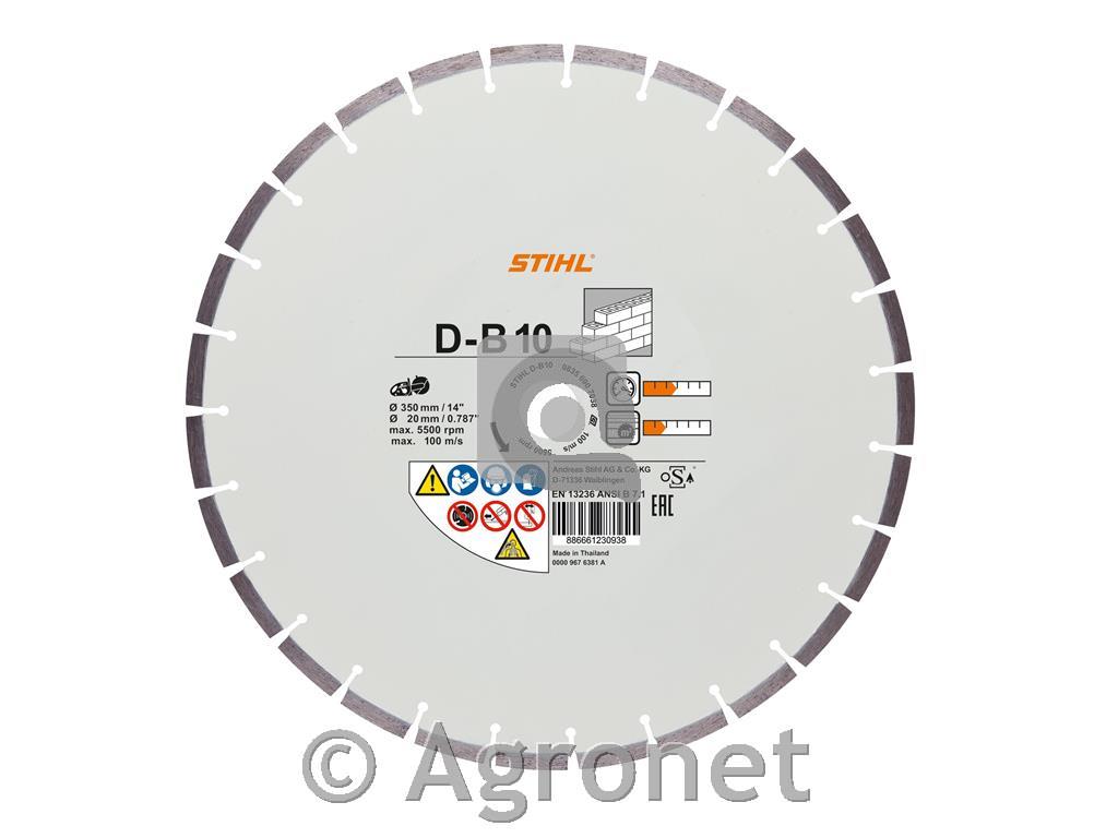 Diamantna plošča B10, beton (TSA 230) STIHL