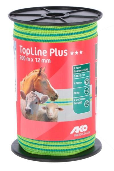 Trak TopLine Plus12mm rumen/moder, 200m