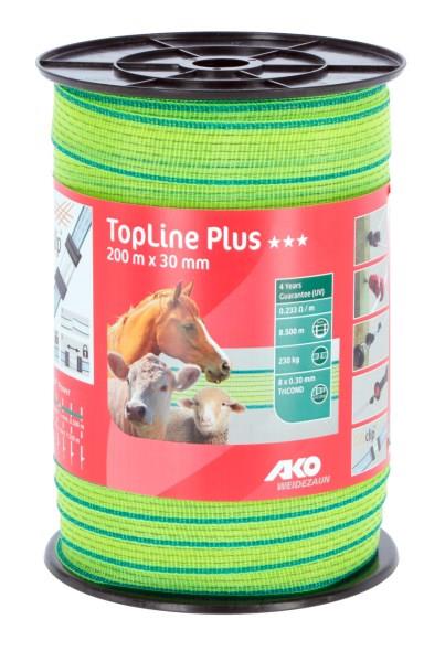 Trak TopLine Plus 30 mm rumen/moder, 200m