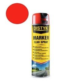 DISTYK MARKER FLUO SPRAY - RDEČA 500 ml