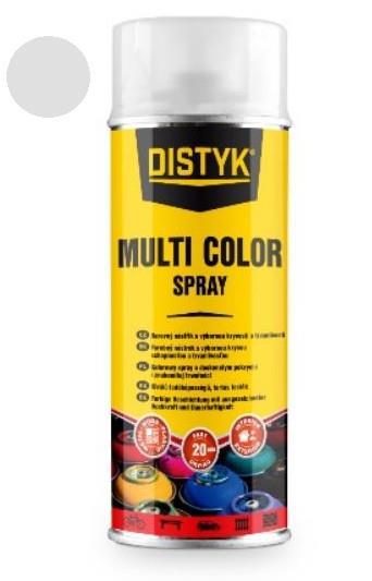 DISTYK multi color spray, bela aluminij 400 ml