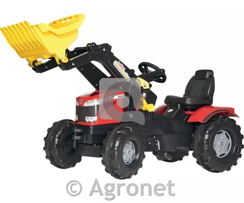 Traktor Massey Ferguson 8650 z nakladalcem