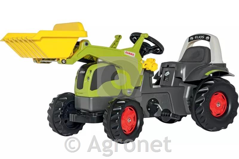 Traktor Claas Elios z nakladalcem