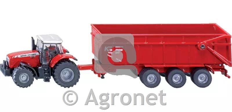 Traktor Massey Ferguson s prikolico
