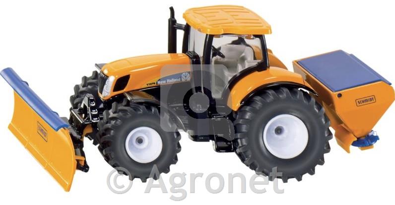 Traktor NEW HOLLAND s plugom in trosilcem