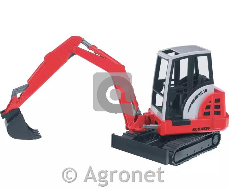 Mini bager z gumijasto verigo