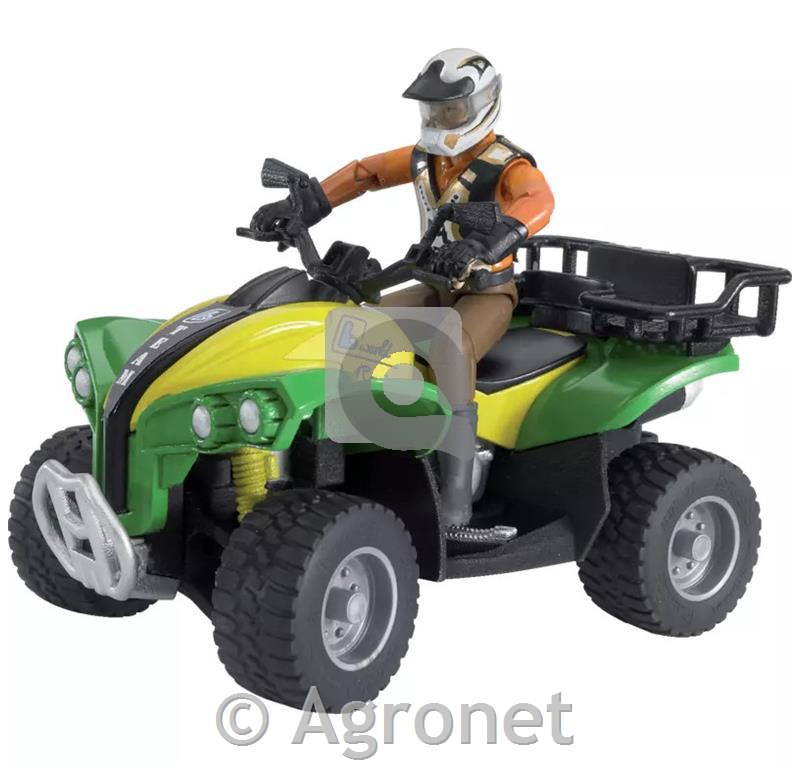 Quad z voznikom