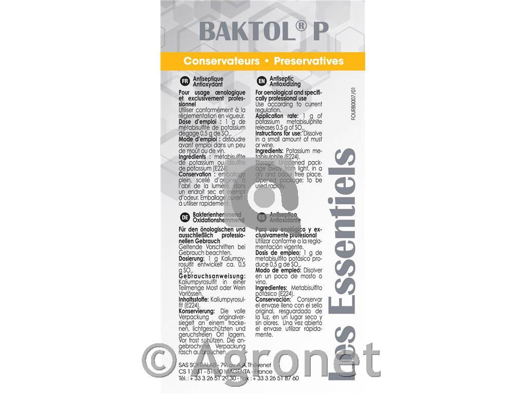 BAKTOL® POUDRE - 25 Kg