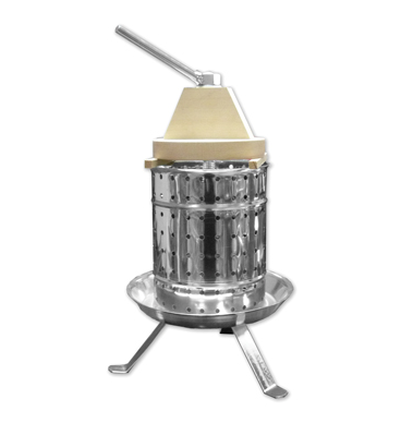 Stiskalnica - preša inox za ocvirke 5L