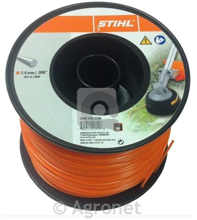 Nit kosilna okrogla 2,4mm x 1086m STIHL