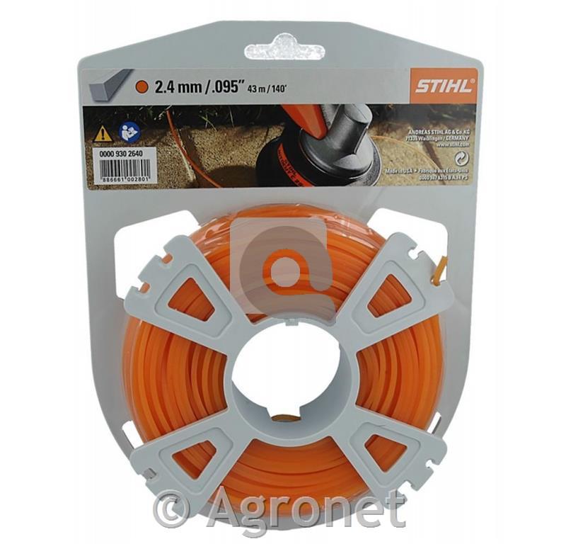 Nit kosilna kvadratna 2,4mm STIHL