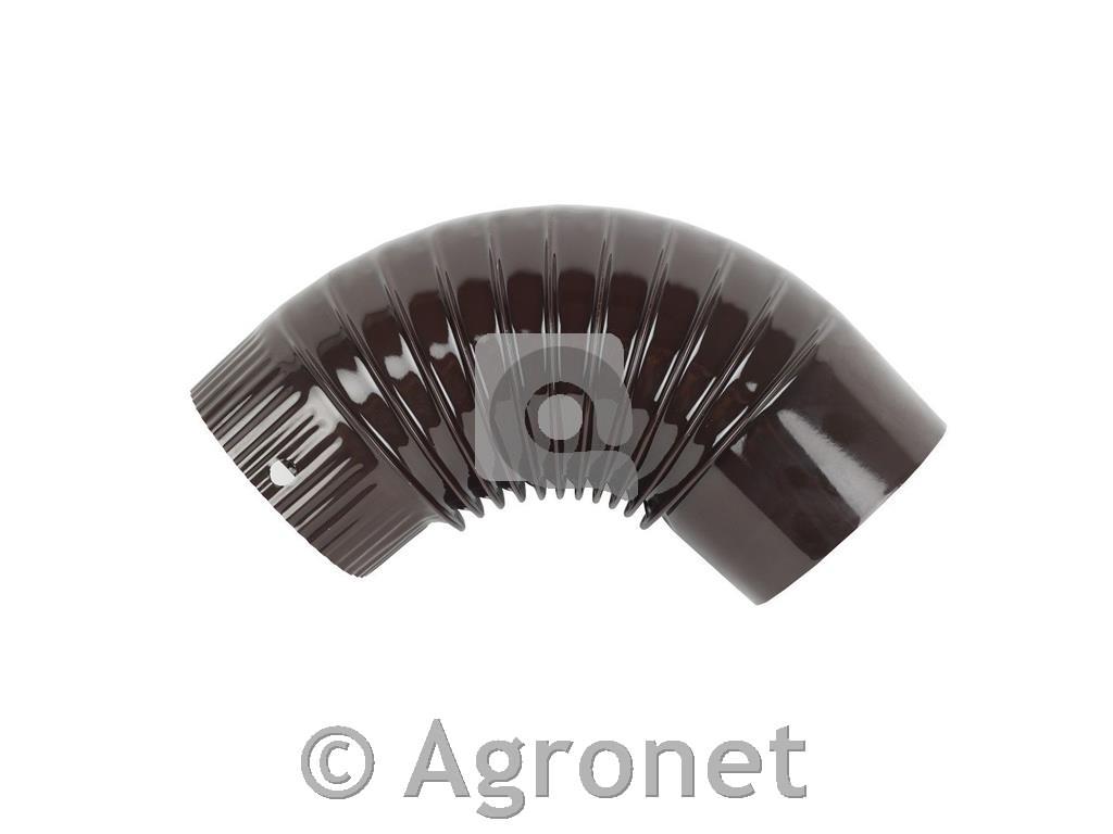 Dimno koleno ø 120 mm, rjavo