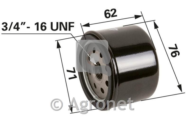 Filte olja 492932S B&S