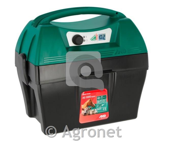 Pastir akumulatorski AKO AD 3000 D - 90km, 12V (9V,230V)