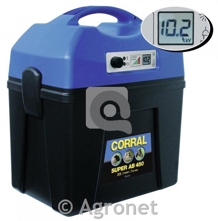 Pastir električni Corral AB 450, 9V (12V) - 7km