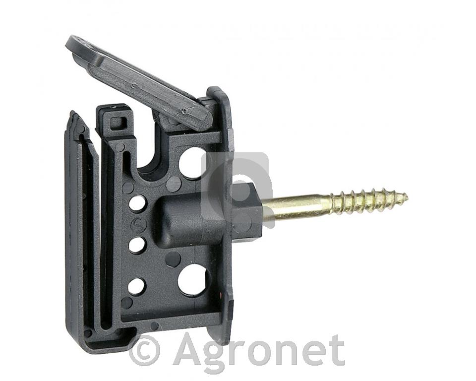 Izolator za trak 4cm - klip z vijakom
