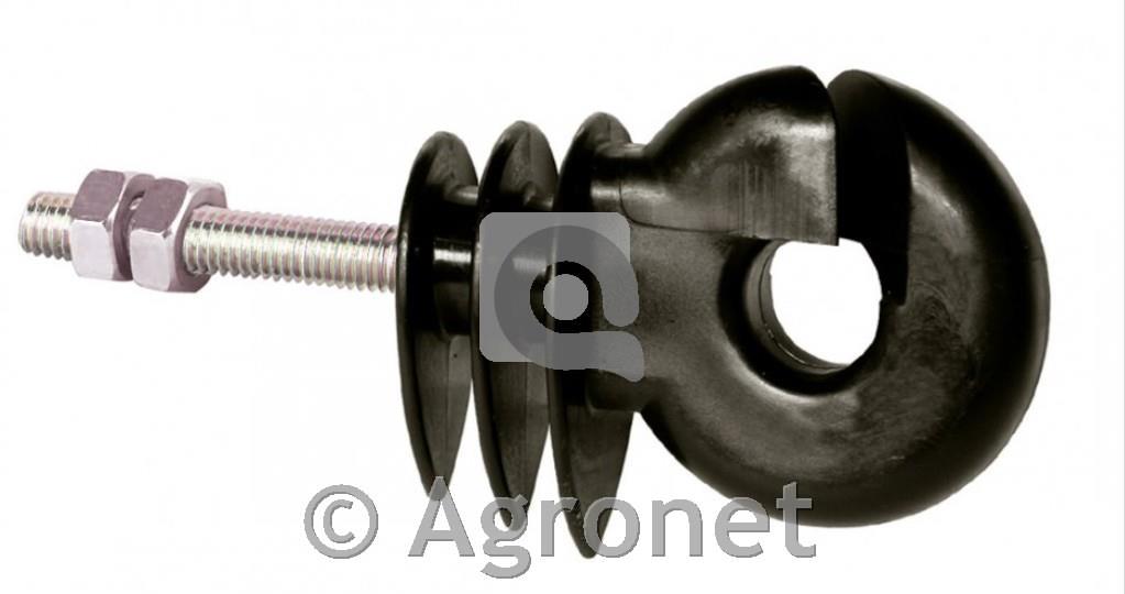 Izolator okrogli z zarezo M6 x 35 mm