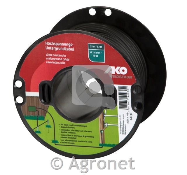 Visokonapetostni podzemni kabel 1,6mm², 25m