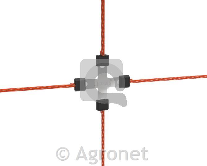 Komplet spojk Litzclip inox do 3mm, 8kos