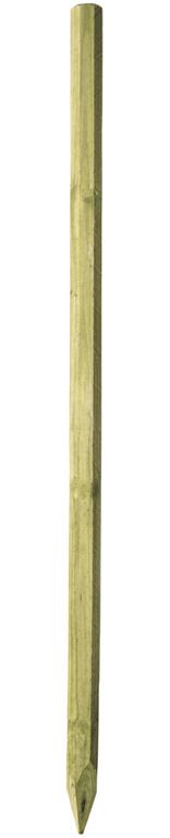 Leseni steber Octo Wood ø80 mm / 200 cm