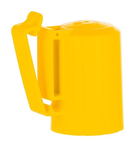 Izolator zgornji T-post rumen, 10kos