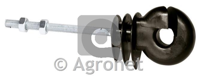 Izolator okrogli z zarezo M6 x 80 mm, 1 kos