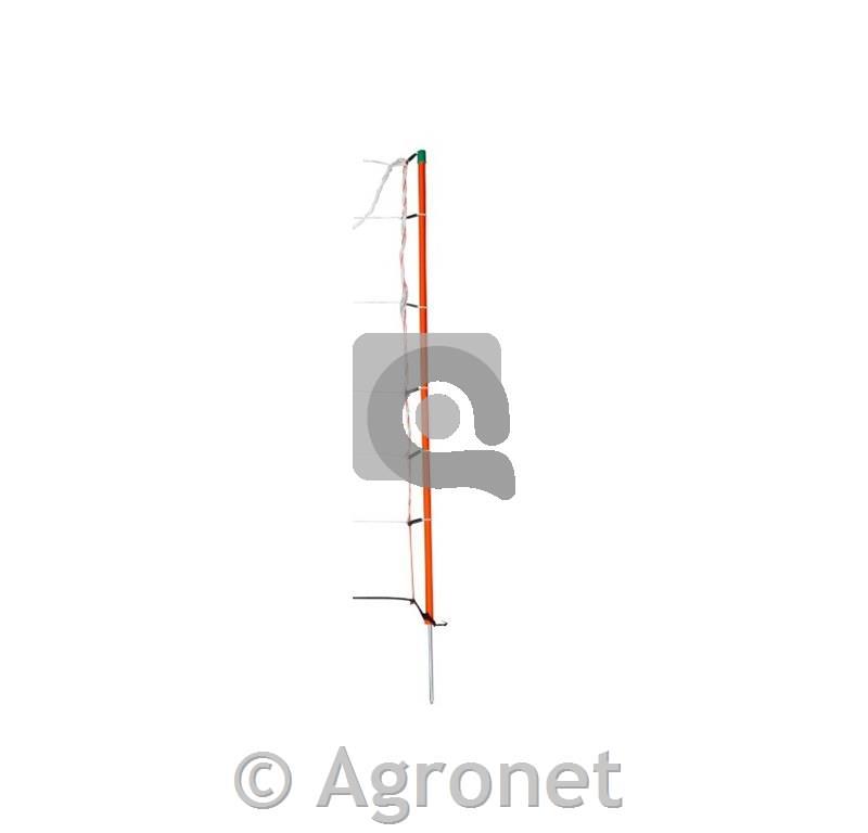 Palica za mrežo (enojna konica) oranžna 90cm
