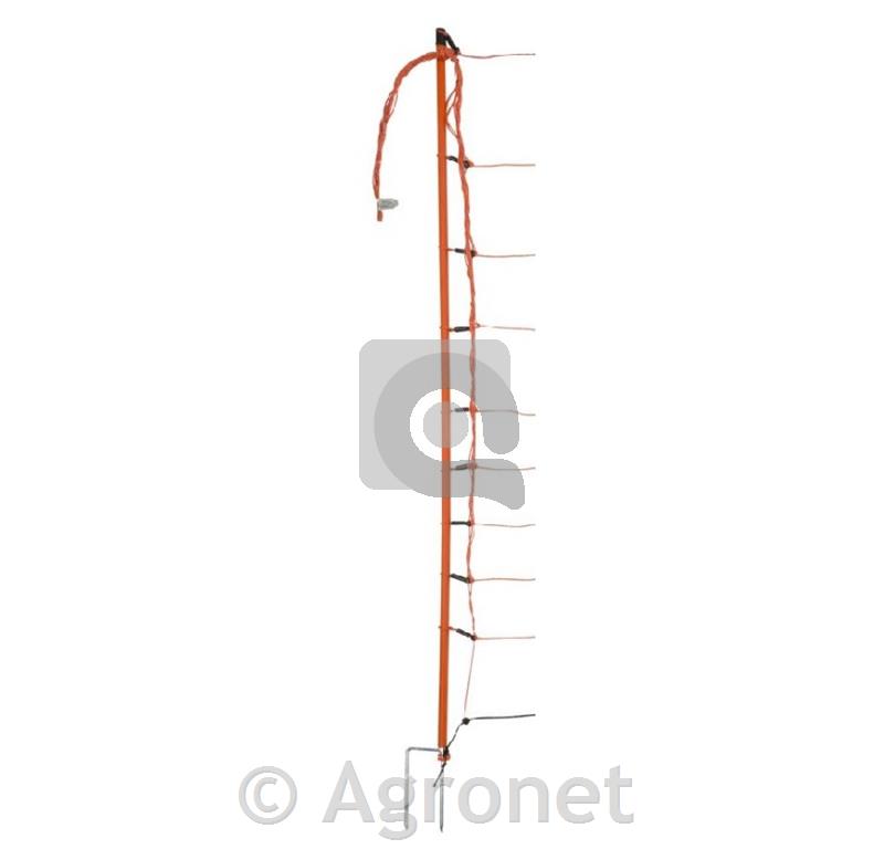 Palica za mrežo (dvojna konica) oranžna 90cm