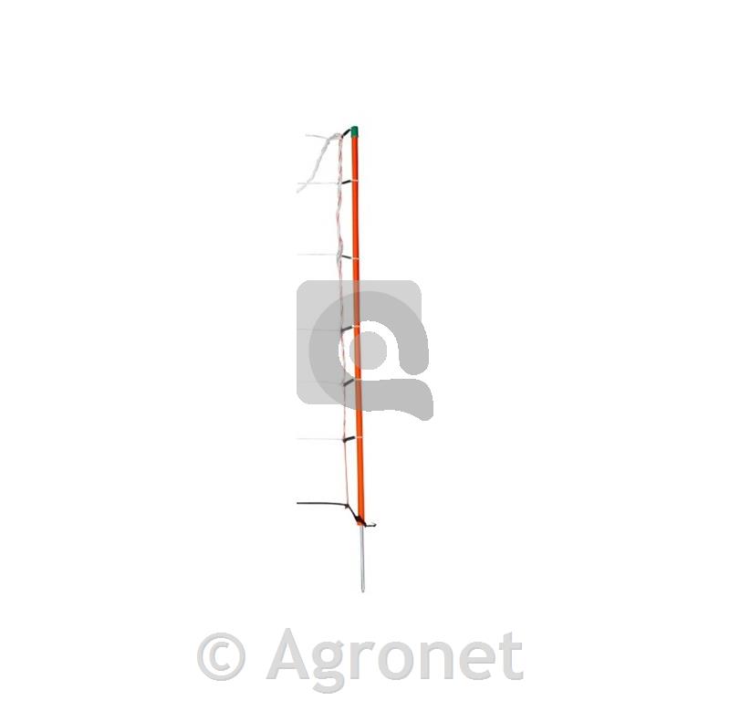 Palica za mrežo (enojna konica) oranžna 108cm