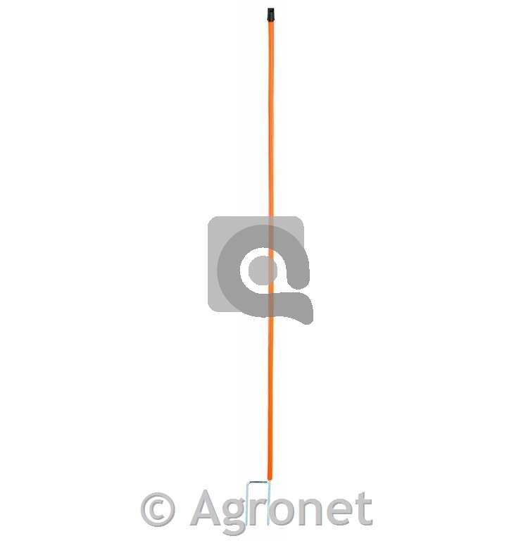 Palica za mrežo (dvojna konica) oranžna 106cm