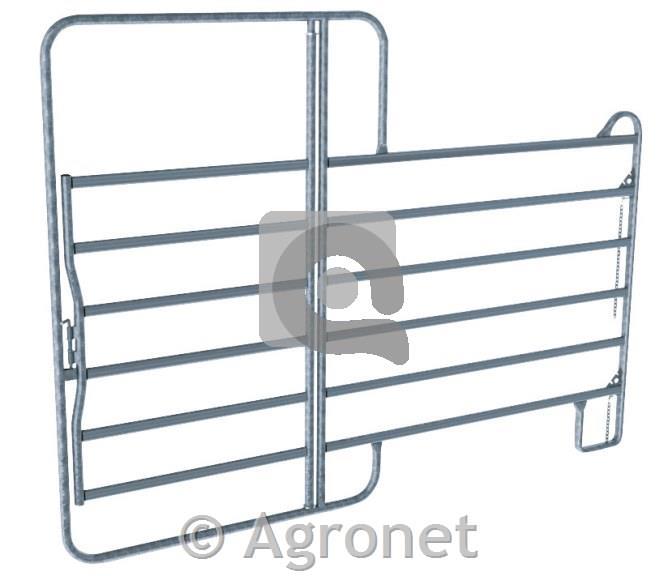 Vratni element ograde cinkan 2,2 / 1,6 × 2,4m