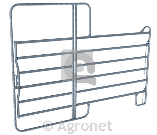 Vratni element ograde cinkan 2,2 / 1,6 × 3,0m