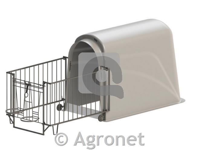 Staja CalfHouse Premium Plus z ograjo v lažji izvedbi