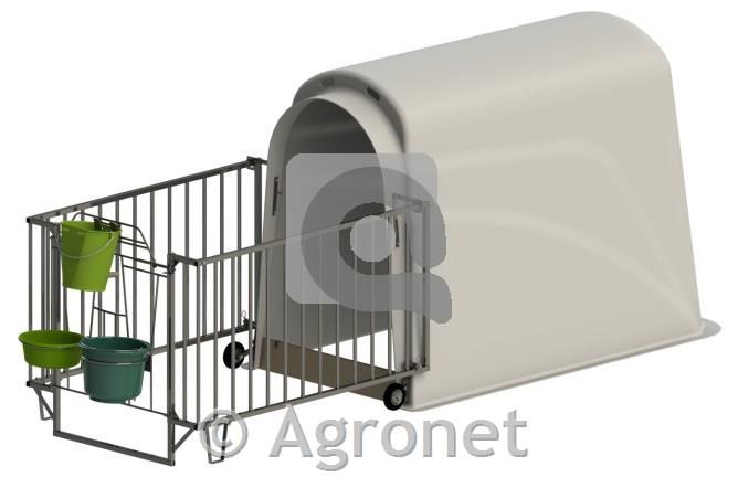 Staja CalfHouse Premium Plus z močnejšo ograjo