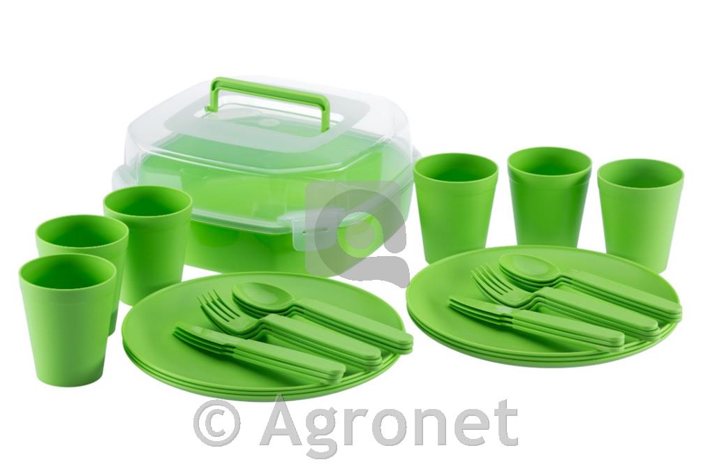 Piknik set zelen 32-delni