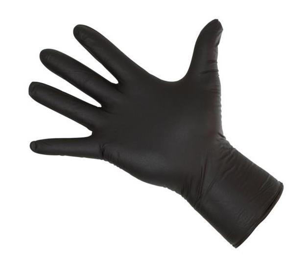 Rokavice Nitril črne, 100kos