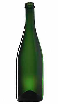 Steklenice Champ. FC29 AV zelena MC 750 ml