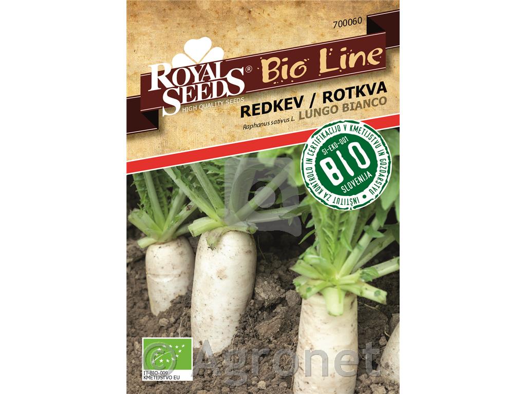 Bela redkev Lugno Bianco, 6g