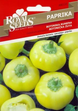 Paprika Botinska rumena