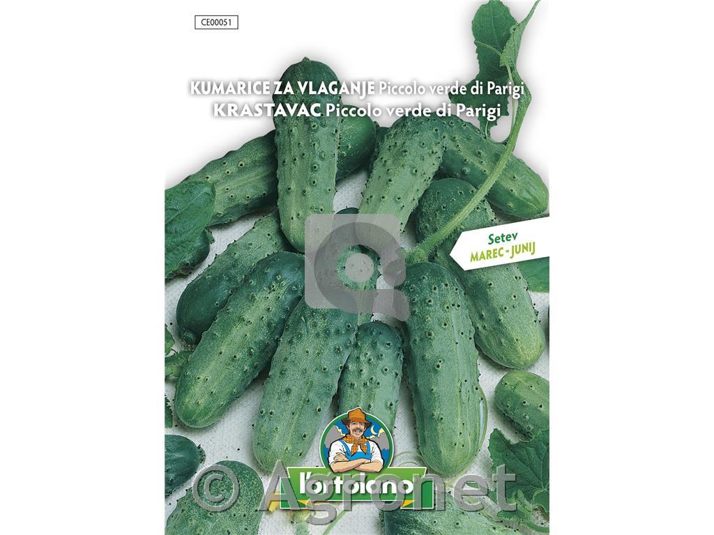 Kumarice za vlaganje Pariški kornišon, 7 g