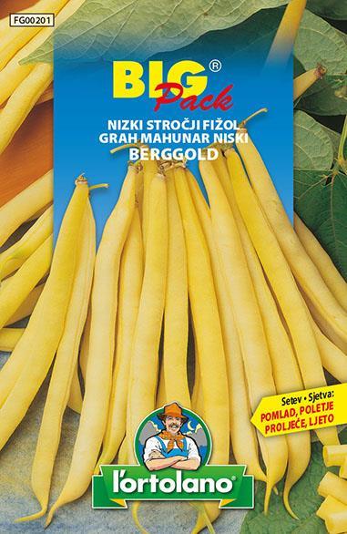 Nizki stročji fižol Berggold 70g