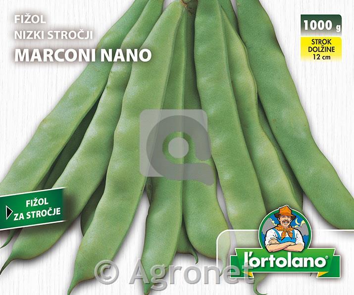Nizki stročji fižol Marconi nano 1kg