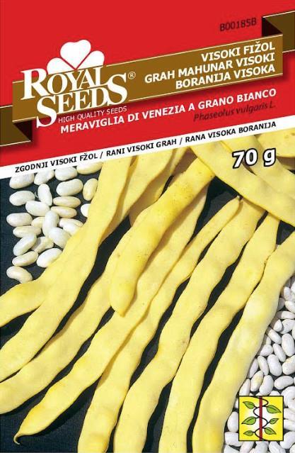 Fižol Meraviglia di Venezia a grano bianco 70g