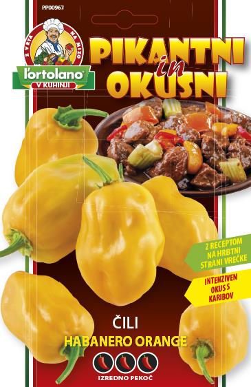 Čili Habanero Orange 0,5g