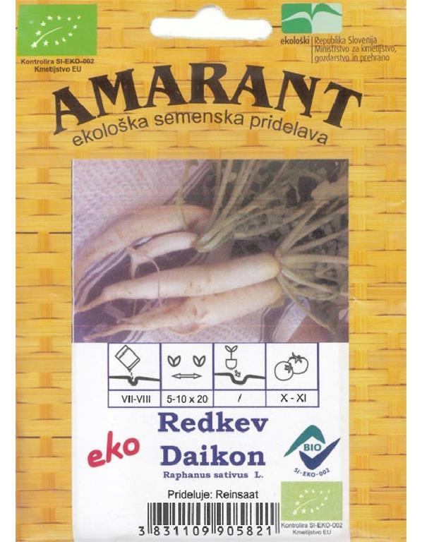 Redkvica Daikon EKO 10g