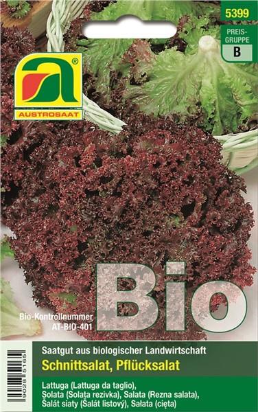 Solata rezivka Lollo Rosa EKO, 5g