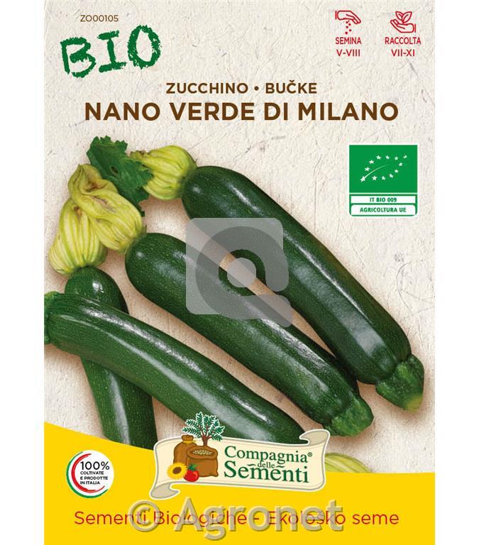 Bučke Nano verde di Milano EKO 5g