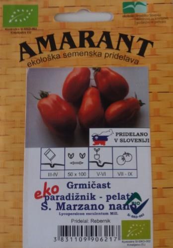 Paradižnik EKO San Marzano nano