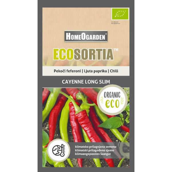 Pekoči feferoni Cayenne long slim EKO, 1g